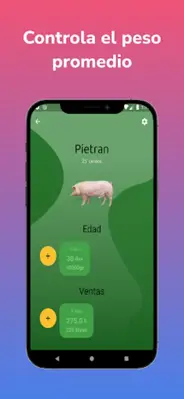 Pig farmer Pig manager android App screenshot 3